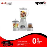 Westpoint Blender Dry & Chopper Mill 3-in-1 White color WF-313 With Free Delivery - Easy Monthly Installment - Spark Technologies