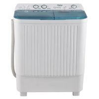 Haier Twin Tub Series Semi Automatic 10 Kg Washing Machine White (HWM 100-BS) With Free Delivery On Instalment By Spark Tech