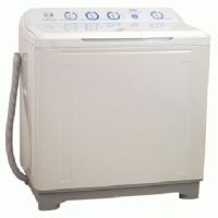 Haier Twin Tub Series Semi Automatic Washing Machine Grey (HWM 120-AS) With Free Delivery On Instalment By Spark Tech