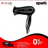 Alpina Travel Hair Dryer  (black) 1200W SF-3925 With Free Delivery - Easy Monthly Installment - Spark Technologies