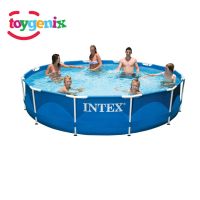 NTEX 12ft X 30 in Round Metal Frame Pool ( 366 cm X I76 cm ) (28210)