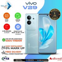 Vivo V29 12gb 256gb on Easy installment with Official Warranty and Same Day Delivery In Karachi Only  SALAMTEC BEST PRICES