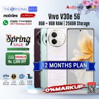 Vivo V30e 5G | 8GB + 8GB RAM | 256GB Storage | PTA Approved (Official) | 1 Year Warranty | Installments Upto 12 Months - The Original Bro Mobiles