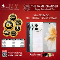 Vivo V30e 5G 8GB-256GB | 1 Year Warranty | PTA Approved | Installments - The Game Changer