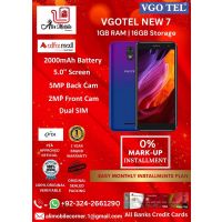 VGOTEL NEW 7 (1GB RAM & 16GB ROM) On Easy Monthly Installments By ALI's Mobile