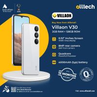 Villaon V30 2GB-128GB | 1 Year Wararanty | PTA Approved | Monthly Installments By ALLTECH Upto 12 Months