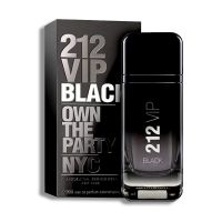 Carolina Herrera 212 Vip Black Fragrance For Men EDP 100ml - 100% Authentic Fragrance For Men - (Installment)