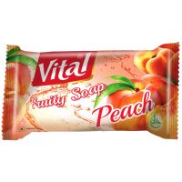 Pack of 3 - Vital Peach Fruity Soap 60g