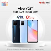 Vivo Y21T 128GB 4GB Dual Sim - Official Warranty - Active - Same Day Delivery Only For Karachi-041