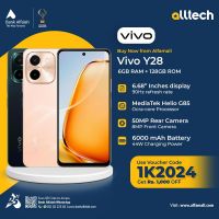 VIvo Y28 6GB-128GB | 1 Year Warranty | PTA Approved | Monthly Installments By ALLTECH Upto 12 Months