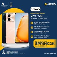 Vivo Y28 8GB-128GB | 1 Year Warranty | PTA Approved | Monthly Installments By ALLTECH Upto 12 Months