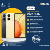 Vivo Y36 8GB-256GB  1 Year Warranty | PTA Approved | Non Installments By ALLTECH
