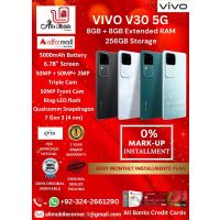 VIVO V30 5G (8GB+8GB EXTENDED RAM & 256GB ROM) On Easy Monthly Installments By ALI's Mobile