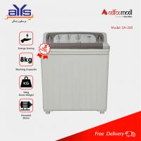 Super Asia 8 KG Twin Tub Washing Machine SA-255 – On Installment