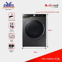 Samsung 11 KG Front Load Fully Automatic Washing Machine WD11TP34DSX – On Installment