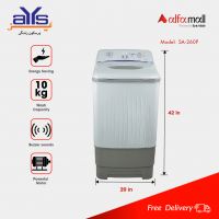 Super Asia 10 KG Washing Machine SA260 Plus – On Installment