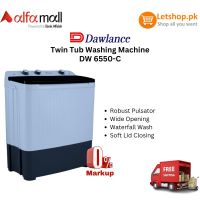 Dawlance 8KG Twin Tub Semi Automatic Washing Machine DW 6550-C | On Installments