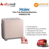 Haier 12kg Twin Tub Washing Machine HWM-120AS | On Installments 