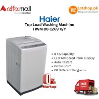 Haier 8kg Top Load Automatic Washing Machine HWM80-1269  | On Installments