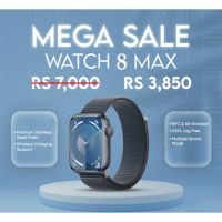 Watch 8 Max Smartwatch – Mega Sale - ON INSTALLMENT