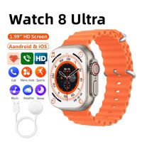 Ultra Smartwatch Wireless Charging Bluetooth Call Watch For Men Women IP67 Waterproof Heart Rate Sleep Monitoring Smart Watch 1.99 Inches HD Screen -  ON INSTALLMENT
