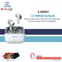 Login LT-WB30 Earbuds Enjoy crystal-clear calls with the advanced Environmental Noise Cancellation (ENC) technology - Installment - SharkTech