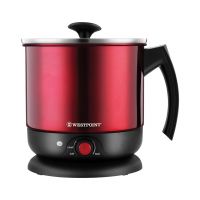 Westpoint Multi Function 1.8 Litre Kettle Steel Body 1000W (WF-6175) With Free Delivery On Installment By Spark Technologies.
