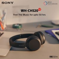 SONY WH-CH520 Black WIRELESS OVERHEAD BLUETOOTH HEADPHONE WITH 1 YEAR OFFICIAL WARRANTY BY INOVI TECHNOLOGIES