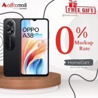 OPPO A38 6GB Ram 128GB On Installment (Upto 12 Months) By HomeCart With Free Delivery & Free Surprise Gift & Best Prices in Pakistan
