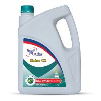 Atlas Motor Oil (A7+ 5W-30 API SN Plus) Fully Synthetic Motor Oil, Gasoline Engine Oil, Car Oil 4L