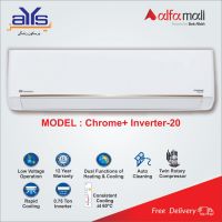 Dawlance 0.75 Ton Inverter Heat & Cool Chrome + Inverter 20 – On Installment