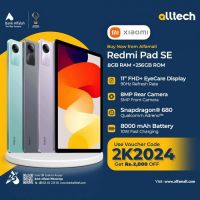 Redmi Pad SE 8GB-256GB | 1 Year Warranty | PTA Approved | Monthly Installments By ALLTECH Upto 12 Months