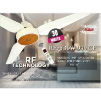 Shaban fans Electric( AC ) Inverter Ceiling New model Fan with remote Control 30watt Model 999