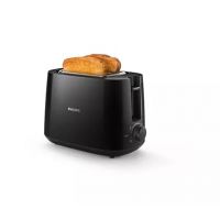 PHILLIPS Toaster - 2 slice wide slot Black HD2581/On Installments