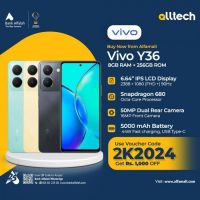 Vivo Y36 8GB-256GB | 1 Year Warranty | PTA Approved | Monthly Installments By ALLTECH Upto 12 Months