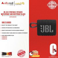 JBL GO3 Portable BT Speaker - Mobopro - Installment