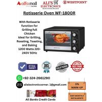 WESTPOINT Rotisserie Oven WF-1800R On Easy Monthly Installments By ALI's Electronics