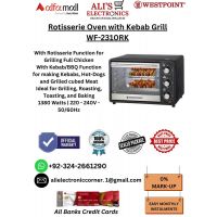 WESTPOINT Rotisserie Oven with Kebab Grill WF-2310RK On Easy Monthly Installments By ALI's Electronics
