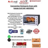 WESTPOINT Rotisserie Oven with Kebab Grill WF-4800RKC On Easy Monthly Installments By ALI's Electronics