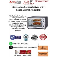 WESTPOINT Convection Rotisserie Oven with Kebab Grill WF-4500RKC On Easy Monthly Installments By ALI's Electronics