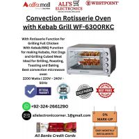 WESTPOINT Convection Rotisserie Oven with Kebab Grill WF-6300RKC On Easy Monthly Installments By ALI's Electronics