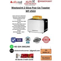 WESTPOINT 2 Slice Pop-Up Toaster WF-2533 On Easy Monthly Installments By ALI's Electronics