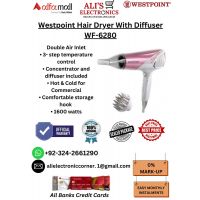 WESTPOINT DELUXE HAIR DRYER WF-6280 On Easy Monthly Installments By ALI's Electronics