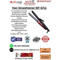 WESTPOINT HAIR STRAIGHTNER AND CURLER WF-6711 On Easy Monthly Installments By ALI's Electronics