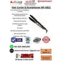 WESTPOINT HAIR STRAIGHTNER AND CURLER WF-6811 On Easy Monthly Installments By ALI's Electronics