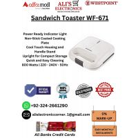 WESTPOINT SANDWICH TOASTER WF-671 On Easy Monthly Installments By ALI's Electronics