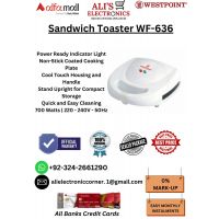WESTPOINT SANDWICH TOASTER WF-636 On Easy Monthly Installments By ALI's Electronics
