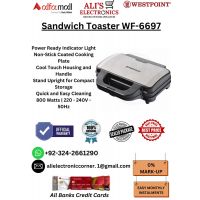 WESTPOINT SANDWICH TOASTER WF-6697 On Easy Monthly Installments By ALI's Electronics