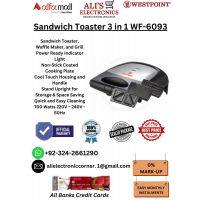 WESTPOINT SANDWICH TOASTER 3 IN 1 WF-6093 On Easy Monthly Installments By ALI's Electronics