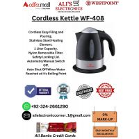 WESTPOINT CORDLESS KETTLE WF-408 On Easy Monthly Installments By ALI's Electronics